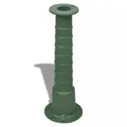 Garden Water Pump Stand Durable Cast Iron For Outdoor Hand Pumps Blackish Green