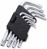 FORCE PRO 8PC MICRO TAMPER PROOF TORX STAR WRENCH HEX KEY SET WRENCH T5-T20