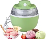 Electric Ice Cream Maker,Countertop Ice Cream Maker Machine,Gelato Sorbet Frozen Yoghurt Machine,Easy to Operate,for Kitchen