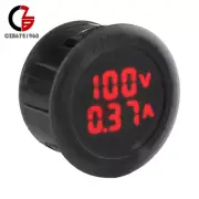 5-100V Digital Voltmeter LED Display Car Voltage Current Meter Panel 10/50/100A