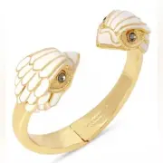 KURT GEIGER LONDON Signature Eagle Cuff Bracelet in Gold Tone
