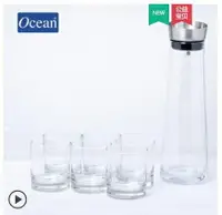 在飛比找樂天市場購物網優惠-泡茶杯 Ocean進口玻璃杯家用透明無鉛喝水杯子牛奶杯客廳耐