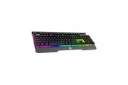 Dark Player Power Wave Backlight RGB Wired USB Gaming Keyboard