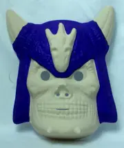 Skull Devil Skeleton Vintage Mask Plastic New Old Stock Halloween Masks