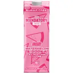 Mandatory Twisted Sour Watermelon Carton 1L