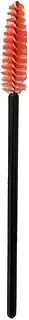 WUISOLQP 50 Pcs Eyelash Cleansing Brush Mascara Applicator Beauty Tools for Extensions, Black rod red brush