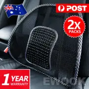 2X Mesh Lumbar Back Support for Office Home Pillow Cushion Car Seat Chair Truck