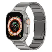 Titanium Band Link Bracelet for Apple Watch 10 9 8 7 6 SE 44/45/46/49mm Ultra 2