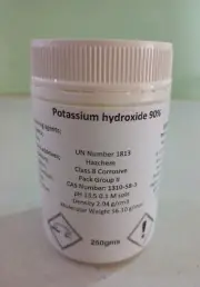 Potassium Hydroxide 90% 250g
