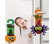 Halloween Door Pendant Decoration, 2 Pcs Halloween Door Decorations, Halloween Hanging Decorations, Door Sticker Decoration, Halloween