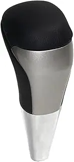 Gear Shift Knob Car Shift Gear Knob Stick Lever Head for Yaris Automatic Car Accessories(Silver)