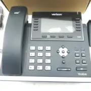 NEW IN BOX Yealink SIP-T46G Ultra-Elegant Gigabit IP Phone by Verizon