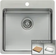 Oliveri Large Single Bowl Sink