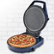 1800W Electric Pizza Maker Pizza Oven Dual Temperature Control Flat Grill