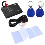 Smart USB RFID IC/ID Card Reader NFC Read Write 13.56MHz 125KHz + Card + Key Tag