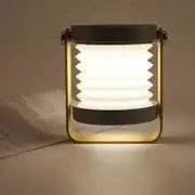 Foldable Lantern Lamp, LED Warm Light Bedside Lamp,Touch Switch Dimmable Control, For Reading/Walking/Sleeping/Gifts