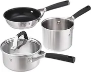Henckels 40590-002 HI Style Basic Mini Cookware 3 Piece Set, Both Handed, One-Handed, Pot, Frying Pan, Induction Compatible, Japanese Authentic Product