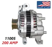 200 AMP 11005 Alternator Mazda 6 M/T 2003-05 High Output Performance HD USA NEW (for: Mazda)