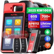 2025 Autel MaxiIM KM100X Key Programming Auto VIN OBD2 Diagnostic Scanner Tool