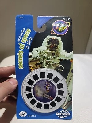 Discovery Channel Secrets of Space Exploration view-master 3 Reels Pack sealed
