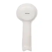 Rae Dunn White Black "Spoon" Spoon Rest