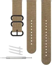 WRISTARMOR Spartan Sport Wrist HR watchband Replacement for Suunto 7/9 Div2 Textile strap for Traverse Alpha 24mm quick release M + L watch band