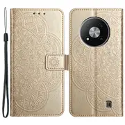 For ZTE Blade A73 5G Leather Case Mandala Flower Wallet Flip Cover