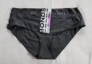 Bonds Ladies WVCYF JGQ Charcoal Marle Comfytails Midi Brief Size 14 New