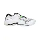 【MIZUNO 美津濃】WAVE LIGHTNING Z8 男排球鞋-3E-美津濃 白黑螢光綠(V1GA240157)