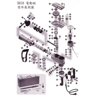【民權工具五金行】ETEAM H658 電動鎚-破碎機-破壞鎚-電鎚-電動鑿