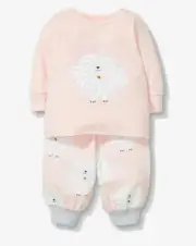 "New w Tag" Peter Alexander Baby Hairy Dog Flannelette Pyjama Set - Size 6-12m