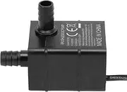 Micro Submersible Pump, DC 12V 4.5W Fountain with IP68 Water Resistant, LED Indicator, Removable Submersible Pump for Aquarium