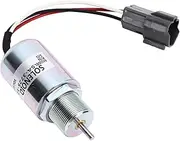 Zohisin 12V Fuel Shut Off Solenoid SA372512 Stop Solenoid Replacement for S3L S4L L2E L3E L3P K4ND61KG Mahindra Max 28 Ferris Redmax Steus Equipment EC13 15 15B 20 20B 25 30 35