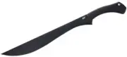 Schrade Delta Class Decimate Brush Sword Machete 16.25" - Black Overmold Handles
