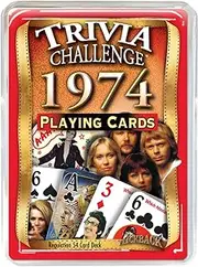 Flickback 1974 Trivia Playing Cards