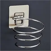 LIYANYAN New Spiral Wall Mounted Hair Dryer Storage Organizer Rack Holder Hanger Using in Bathroom Salon Stylist Tool Drier Organize (Color : Style 1)