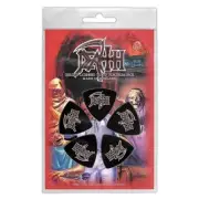 Death Logo Tri Tip Guitar Pick Plectrum 5 Pack Official Album Picks Set