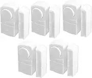 SEWACC 5pcs Door Sensor Alarm for Home Security Easy to Install Door Chime Reliable Protection Compact and Portable Design