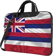 Flag of Hawaii American Print Protective Laptop Bag Versatile Bags Computer Case Soft Women Men Unique