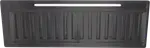 Glemgas 85cm Integrated Rangehood Black Stainless Steel