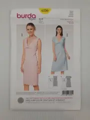 Burda Sewing Pattern 6530 Women's Dress Pattern Size US 8-18 EUR 34-44 NEW