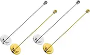 KAILIKETIY 4Pcs Desktop Flagpole Sturdy Table Flag Holder Decorative Flag Bracket for Office Meeting Compact Design Lightweight