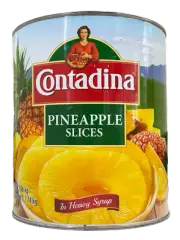 Contadina pineapple Slices In Heavy syrup 3.06kg