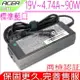 ACER 19V，4.74A，90W 充電器(原裝) TM5520，5540，5550，5560，5590，5600，5610，5620，5630，5650，5670，5680，V7-582PG-9856，V7-582PG-9856-U，P633，TMP633，P643，TMP643