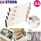 12PCS Adjustable Drawer Divider Partition Storage Organizer Clapboard Expandable