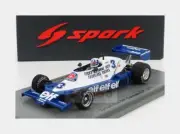 1:43 SPARK Tyrrell F1 008 #3 5Th Germany Gp 1978 D.Pironi Blue White S7237 Model
