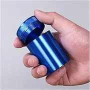Chinese Tea Caddy,Ceramic jar, Small Metal Aluminum Sealed Cans Portable Travel Tea Caddy Airtight Stash Jar Loose Tea Storage Containers