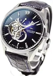 [ORIENT STAR] Orientstar Contemporary Slim Skeleton RK-HJ0005L Men's, Dial Color - Blue, Mechanical Automatic Watch (Hand Winding Included)