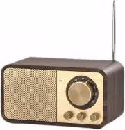 Vintage FM Radio – Retro Transistor Radio with 2000mAh Rechargeable