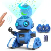 Robot Toys for Boys and Girls Rechargeable Remote Control Robot with Auto Demon